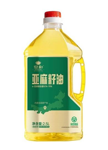 鼎和绿色亚麻籽油 2.5L